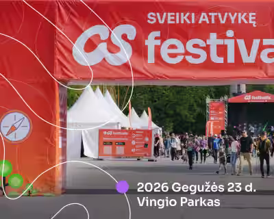 OS festivalis Vilniuje: susitinkame Vingio parke