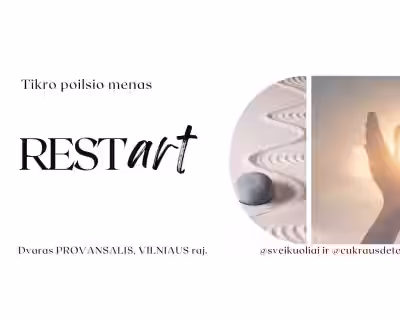 RESTart savaitgalio stovykla. Streso ir įtampų paleidimo menas