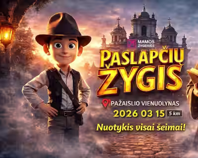 Paslapčių žygis | Visai šeimai!