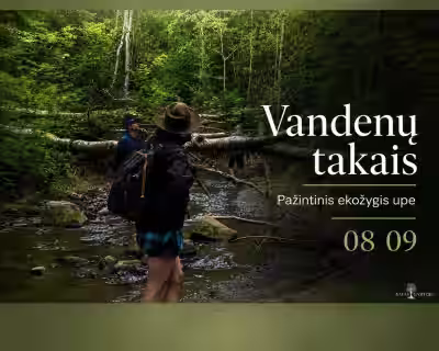 VANDENŲ TAKAIS – pažintinis ekožygis upe