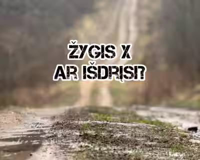 ŽYGIS X: AR IŠDRĮSI? GRUPĖ PILNA