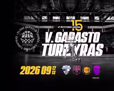 V. Garasto taurė 2026