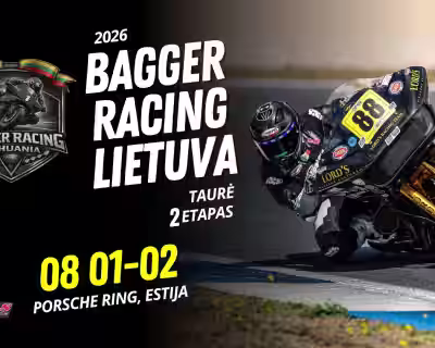 2026 m. Bagger Racing Lietuva taurės II etapas
