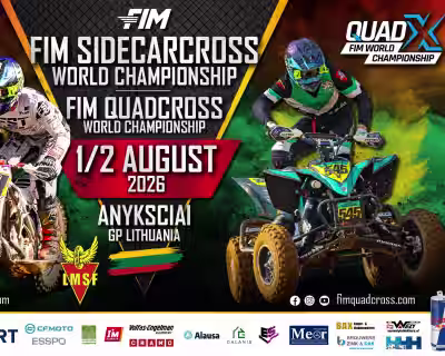 FIM SidecarCross World Championship 2026 & FIM QuadCross World Championship 2026 - GP ANYKSCIAI