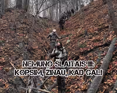 Žygis NEMUNO ŠLAITAI III: ŽINAU, KAD GALI GRUPĖ PILNA