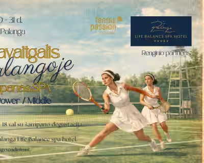 Moterų savaitgalis PALANGOJE