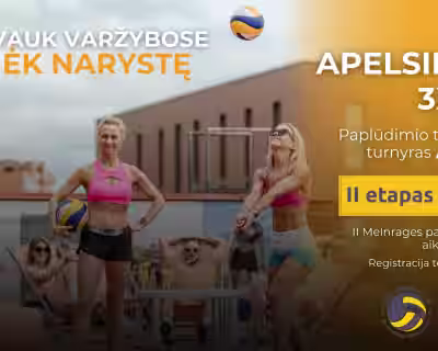 Paplūdimio tinklinio įmonių turnyras 3*3 "Apelsinas cup" II etapas, lygiai A-B-C