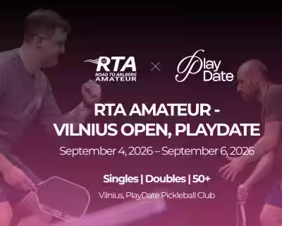 RTA AMATEUR — VILNIUS OPEN, PLAYDATE