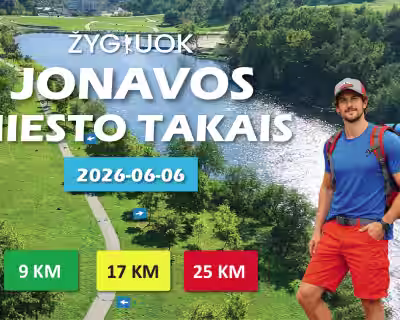 Žygiuok, Jonavos miesto takais