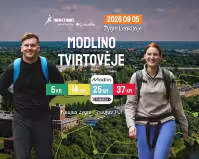 TrenkTuras: Žygis Modlino Tvirtovėje'26 presented by Columbia