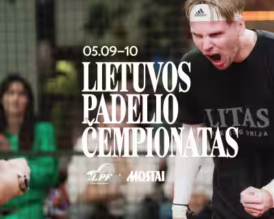Lietuvos padelio čempionatas I 05.09–10