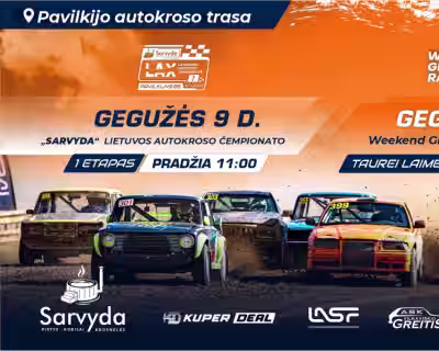Lietuvos autokroso čempionato 1etapas/ Weekend Grand Race