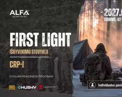 Išgyvenimo stovykla „First Light“