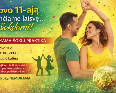 ⭐️NEMOKAMA ŠOKIŲ PRAKTIKA⭐️