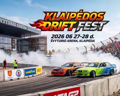 Klaipėdos Drift Fest / UTDC / SHOW OFF