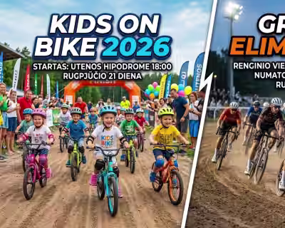 Kids on bike 2026 + Gravel Eliminacija