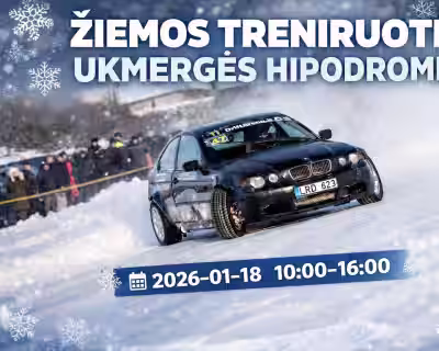 ŽIEMOS TRENIRUOTĖ UKMERGĖS HIPODROME
