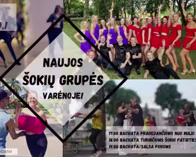 Naujos grupės moterims ir poroms Varėnoje!