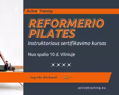 Reformerio Pilates instruktoriaus sertifikavimo kursas