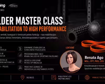 Shoulder master class (from rehabilitation to high-performance)