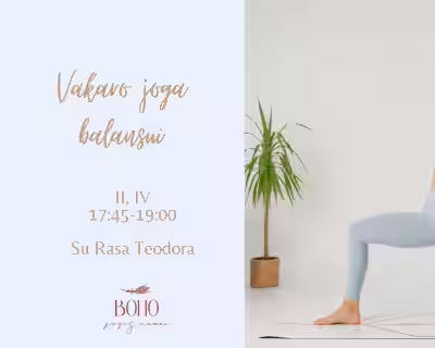 VAKARO JOGA BALANSUI