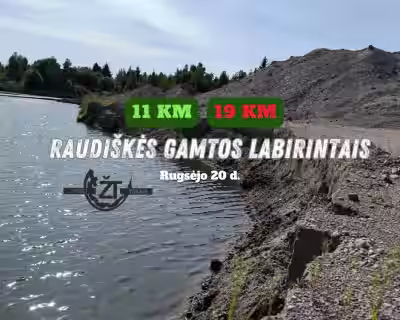 Žygiuojam Raudiškės gamtos labirintais