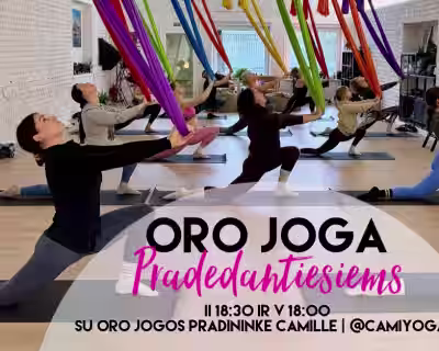Oro Joga Pradedantiesiems su Camille | @CamiyogAIR