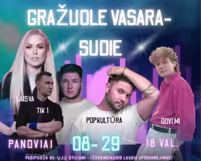 Gražuolė vasara - SUDIE!