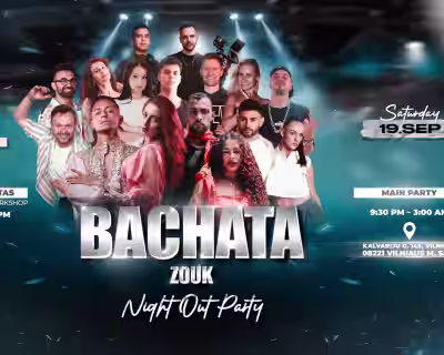 BACHATA & ZOUK SATURDAY NIGHT OUT