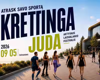 KRETINGA JUDA | FESTIVALIS | Sporto ir aktyvaus laisvalaikio organizacijų mugė