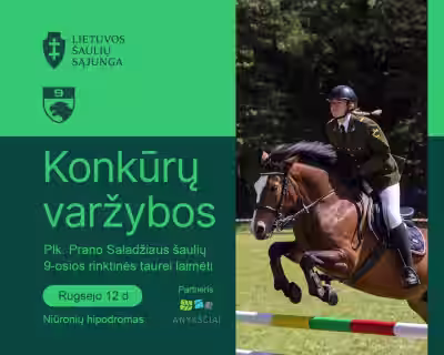 Konkūrų varžybos plk. Prano Saladžiaus 9-osios rinktinės taurei laimėti