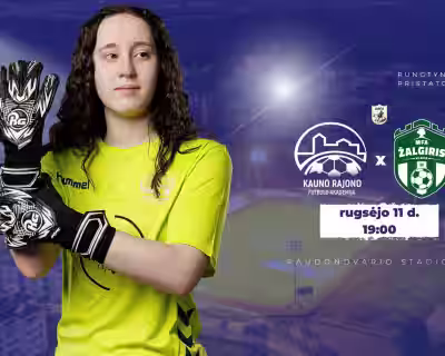 Moterų I lyga 12 turas: KRFA B x MFA Žalgiris B-MRU