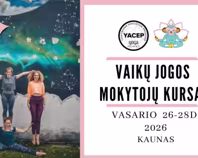 Yoga Zoo - Vaikų Jogos Mokytojų Kursai Vasario 26-28d. | KAUNAS