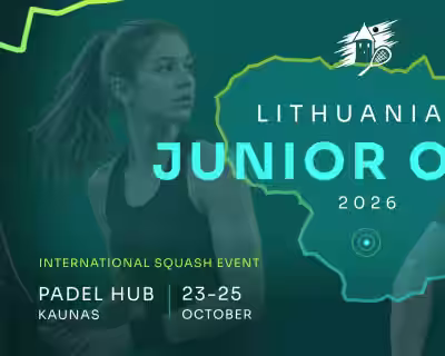 Lithuanian Squash Junior Open 2026 