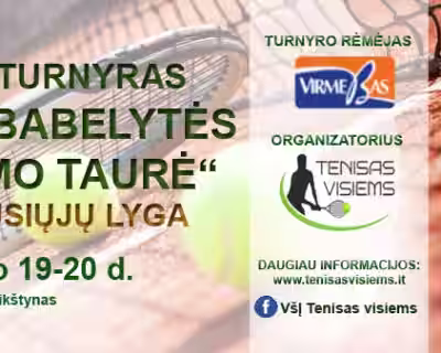 2026 m. rugsėjo 19-20 d. Teniso turnyras „Rasos Babelytės atminimo taurė. Stipriausiųjų lyga“