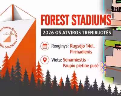 Orientavimosi Sportas Vilniuje, Pirmadienį Miesto Sprintas