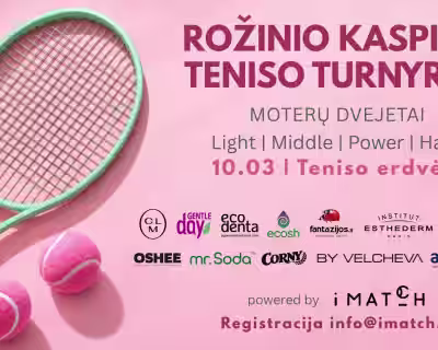 Rožinio kaspino teniso turnyras ‘26