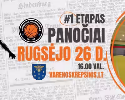 Varėnos raj. krepšinios lygos #1 etapas | Panočiai