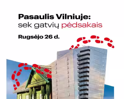 „Pasaulis Vilniuje: sek gatvių pėdsakais“ | Turizmo dienos žaidimas
