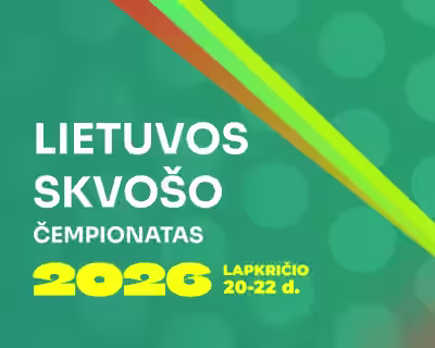 Lietuvos skvošo čempionatas 2026 