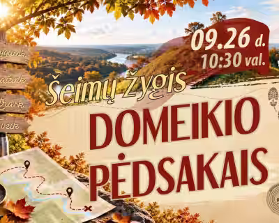Šeimų žygis „Domeikio pėdsakais“