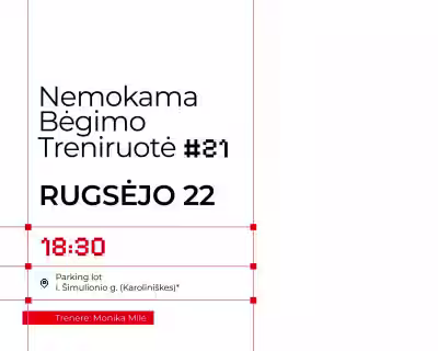 Nemokama trail bėgimo treniruotė