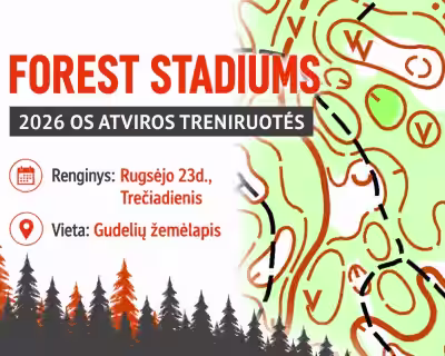 Orientavimosi Sportas  Vilniuje Trečiadieniais