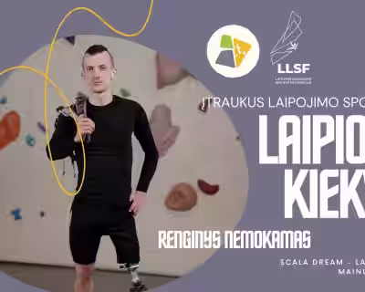 Laipioti gali kiekvienas