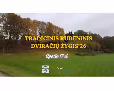 Tradicinis Rudeninis Dviračių Žygis'26