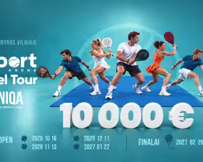 A lygio „Bsport Padel Tour“ Vilniuje