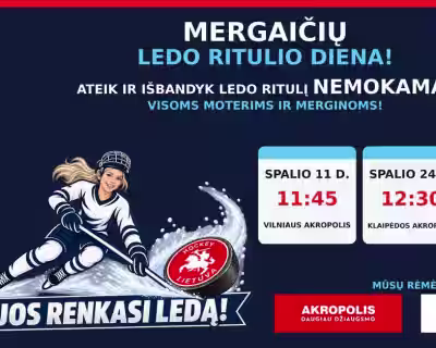 Mergaičių ledo ritulio diena Klaipėdoje