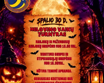 Vaikų Hellowyno paplūdimio tinklinio turnyras :)