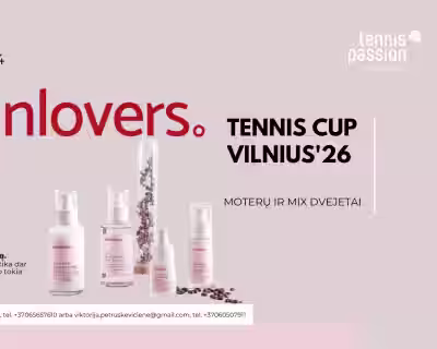Skinlovers tennis cup’26 VILNIUS