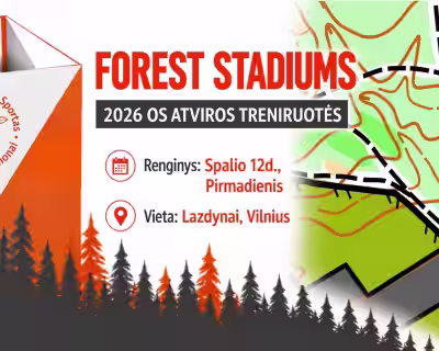 Orientavimosi Sportas Vilniuje Pirmadienį